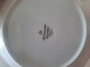 Vorschaubild 2 von Essteller Klassisch Weiß Blumenmuster 19cm Porzellan Teller