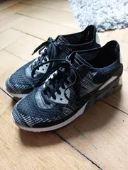Vorschaubild 3 von Air Max 90 Damen Sportschuhe Sneaker Schwarz Gr. 38.5