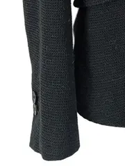 Vorschaubild 3 von Damen Blazer Gr. 36 Schwarz Business Strukturmuster