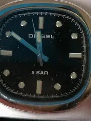 Vorschaubild 3 von Herren Armbanduhr Retro Schwarz Metall