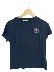 Vorschaubild 1 von Damen T-Shirt LOVE LOVE LOVE Gr. 34/XS Blau Casual