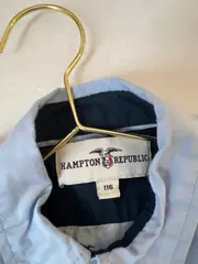 Vorschaubild 5 von Hampton Republic Kinder Freizeithemd Langarm Blau Gr. 116 Baumwolle Casual