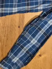 Vorschaubild 3 von Herren Freizeithemd Kariert Langarm Blau Gr. M