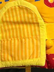 Vorschaubild 3 von Stoffbuch Mein Haus Baby Spielbuch Fühlbuch Blätter bunt