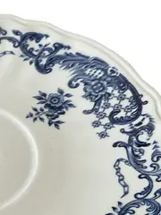 Vorschaubild 2 von Espressotasse mit Unterteller Porzellan Weiß Blumen Klassisch