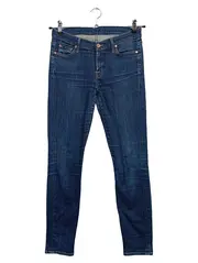Vorschaubild 1 von Damen Mom Jeans W29 38/M Blau Casual Stretch