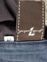 Vorschaubild 3 von Damen Mom Jeans W29 38/M Blau Casual Stretch