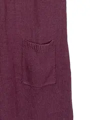 Vorschaubild 3 von Kinder Strickkleid Gr. 140 Rot Casual Komfortabel Baumwolle