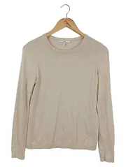 Vorschaubild 1 von Pullover Damen 34/XS Beige Baumwolle Viskose Casual