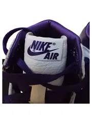 Vorschaubild 3 von Air Jordan 1 High Damen Sneaker Leder Weiß Gr. 37.5 Freizeit