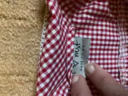Vorschaubild 2 von Sommerkleid Mädchen Kariert Rot Freizeit Baumwolle Gr. 128