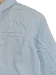 Vorschaubild 4 von Baby Body Hemdbody Langarm Gr. 86 Blau Gepunktet Baumwolle Hemd Strampler