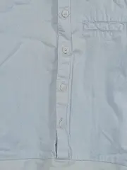 Vorschaubild 3 von Baby Body Hemdbody Langarm Gr. 86 Blau Gepunktet Baumwolle Hemd Strampler