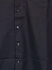 Vorschaubild 4 von Herren Kurzarmhemd Gr. 44/XS Schwarz Casual Freizeit