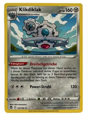POKÉMON Sammelkarte