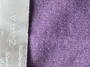 Vorschaubild 4 von Damen Strickjacke Gr. 36 Lila Casual Viskose