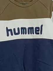 Vorschaubild 2 von Hummel Sweatshirt Kinder Logo Print Mehrfarbig Langarm Baumwolle Gr. 134
