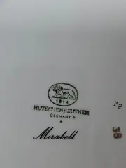Vorschaubild 4 von Mirabell Essteller Porzellan Mehrfarbig Blumenmuster 19cm