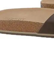 Vorschaubild 4 von Damen Pantoletten Gr. 39 Braun Kork Fußbett Schnalle Sandalen