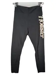 Vorschaubild 1 von Damen Leggings High Waist Grau Schriftzug Größe M