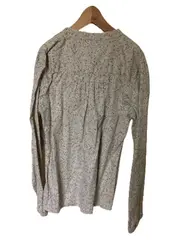 Vorschaubild 3 von Mädchen Bluse Rüschen Blumenmuster Gr. 152 Beige