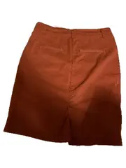 Vorschaubild 3 von Damen Rock Minirock Gr. 36/S Orange Baumwolle Casual