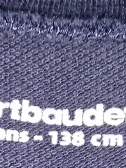 Vorschaubild 2 von Mädchen Freizeitkleid Gr. 138 cm Blau Casual Baumwolle