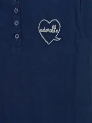 Vorschaubild 3 von Mädchen Freizeitkleid Gr. 138 cm Blau Casual Baumwolle