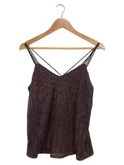 Vorschaubild 1 von EDC Damen Top XS 34 Mehrfarbig Elegant Glitzer Trägertop