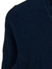 Vorschaubild 4 von Damen Langarmshirt V-Ausschnitt Blau XS Casual
