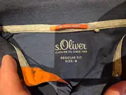 Vorschaubild 3 von Herren Poloshirt Blau Gr. M Regular Fit Baumwolle