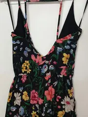 Vorschaubild 5 von Damen Sommerkleid Blumenmuster Viskose Gr. XS Mehrfarbig