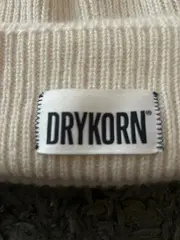 Vorschaubild 5 von Beanie Mütze Damen Beige Uni Rippstrick Logo Casual