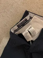 Vorschaubild 6 von Herren Chino Stoffhose Blau Navy Gr. 32/30