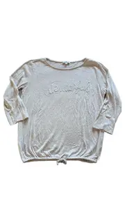 Vorschaubild 1 von Damen Pullover Gr. 36 S Beige Wonderful 3/4-Arm Casual Viskose