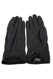 Vorschaubild 2 von Damen Handschuhe S Schwarz Leder Elegant Reißverschluss