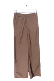 Vorschaubild 1 von Cargohose Damen Braun Streetwear Freizeit Gr. 38/M L32 Polyester