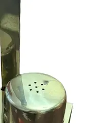 Vorschaubild 5 von Salz Pfeffer Streuer Set Edelstahl 18/8 Menage Modern Silber