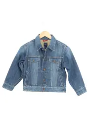Vorschaubild 1 von Kinder Jeansjacke Gr. 110 Blau Casual Modisch