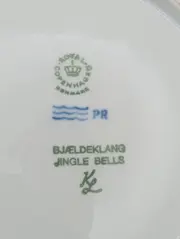 Vorschaubild 2 von Sammelteller Jingle Bells 1984 Blau Winter Schlitten 18cm