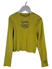 Vorschaubild 1 von SmileyWorld Langarmshirt Rippstrick Gelb Gr. 146-152 Kinder Mädchen