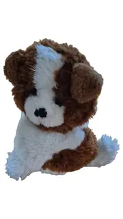 Vorschaubild 1 von Hund Kuscheltier Plüsch Klassisch Braun 17 cm