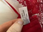 Vorschaubild 3 von Damen BH Bralette Spitze Pink Gr. 34C Feminin Blumenmuster