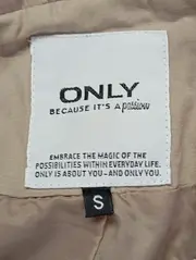 Vorschaubild 3 von Leichte Jacke Damen Gr. 36/S Beige Casual Parka Übergangsjacke Kapuze