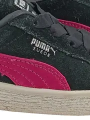 Vorschaubild 3 von Mädchen Sneaker low Grau Pink Schleife Gr. 24 Sportlich