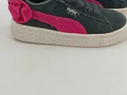 Vorschaubild 5 von Mädchen Sneaker low Grau Pink Schleife Gr. 24 Sportlich