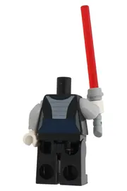 Vorschaubild 2 von Star Wars Darth Malgus Minifigur Figur Körper mit Lichtschwert Schwarz