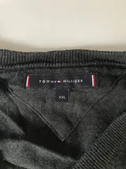 Vorschaubild 2 von Herren Pullover V-Ausschnitt Langarm Gr. 38.5 Grau Casual