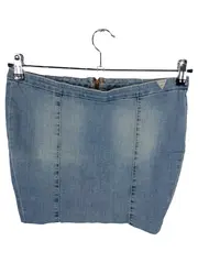 Vorschaubild 1 von Damen Jeansrock Minirock Denim Blau Gr. 36 S W28