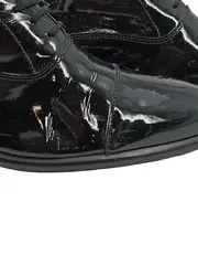 Vorschaubild 3 von Damen Oxford Schnürschuhe Lackleder Schwarz Gr. 37,5 Elegant